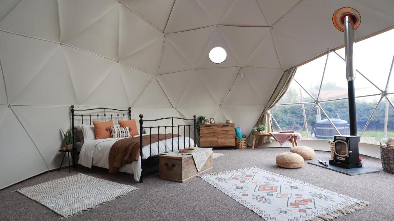 Hotel Luxury Dome With Private Wood-Fired Hot Tub à Oxford Extérieur photo
