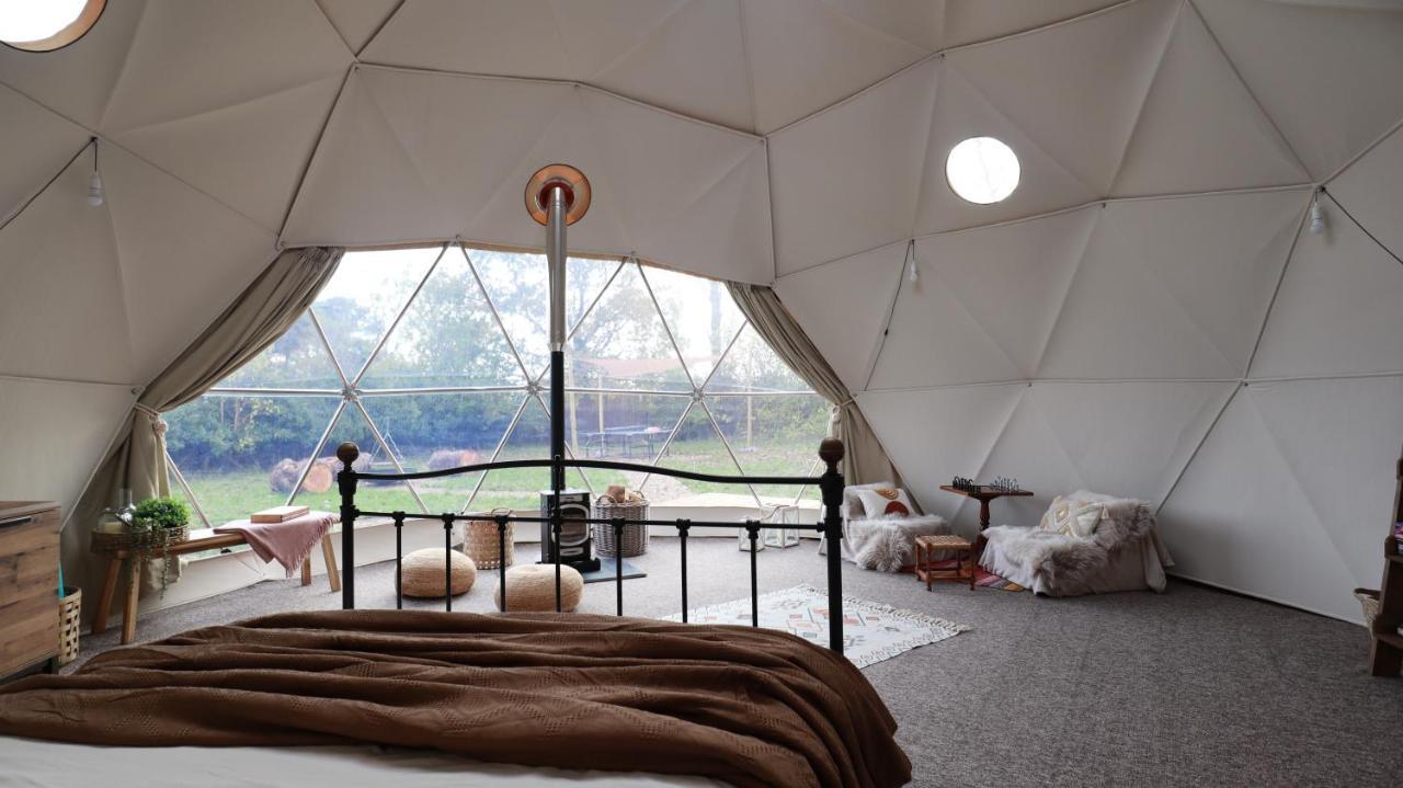 Hotel Luxury Dome With Private Wood-Fired Hot Tub à Oxford Extérieur photo