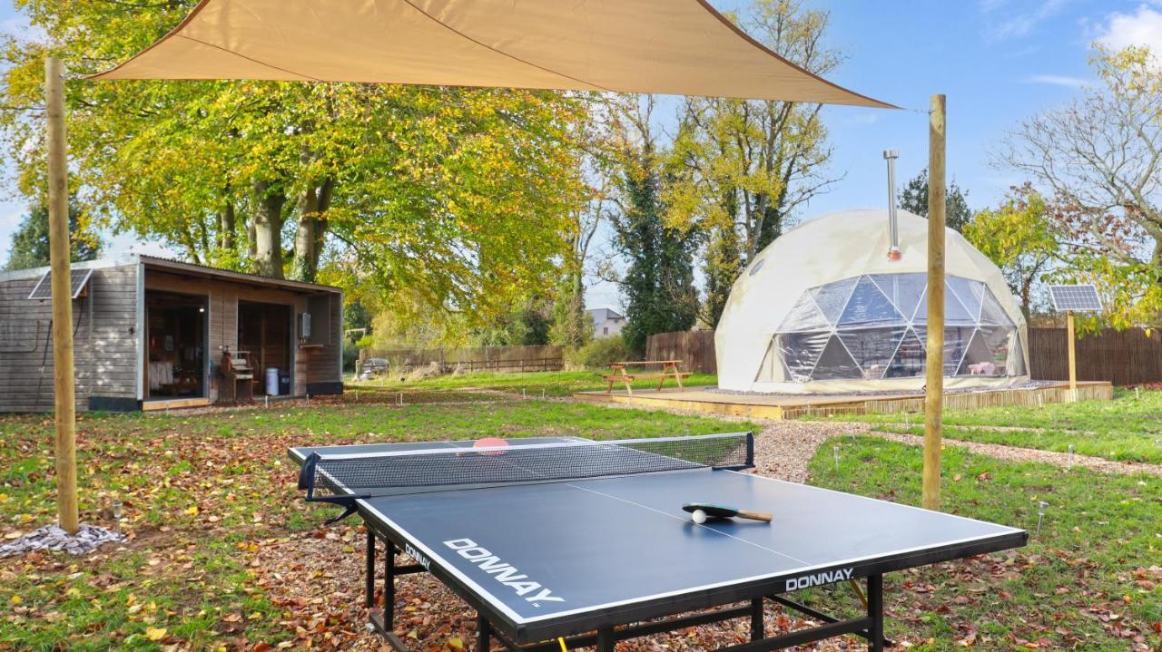 Hotel Luxury Dome With Private Wood-Fired Hot Tub à Oxford Extérieur photo