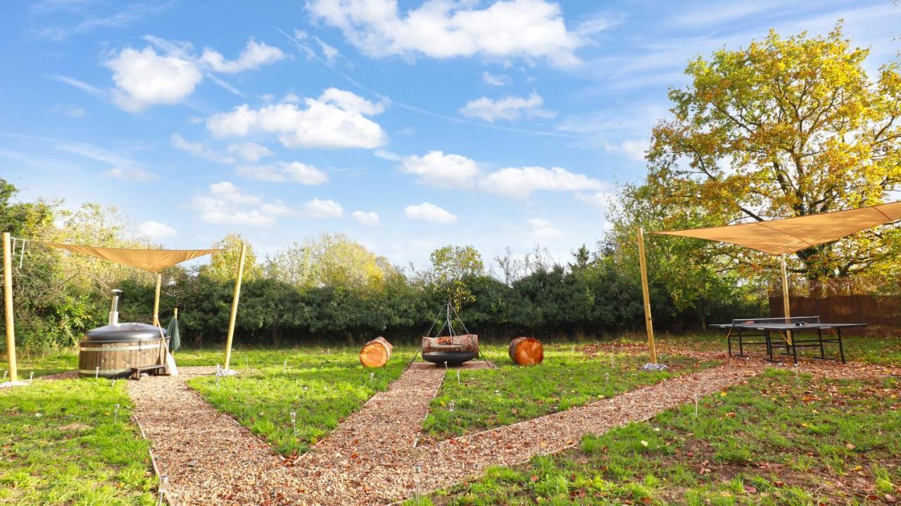 Hotel Luxury Dome With Private Wood-Fired Hot Tub à Oxford Extérieur photo